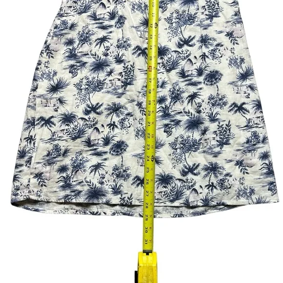 Abercrombie & Fitch Linen Blend Halter
Dress Tropical Print Size LT - Picture 7 of 8